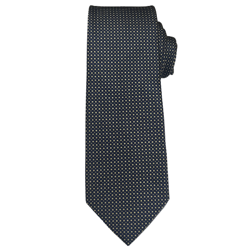 MENS NAVY PATTERN TIE