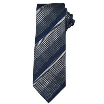 MENS NAVY PATTERN TIE