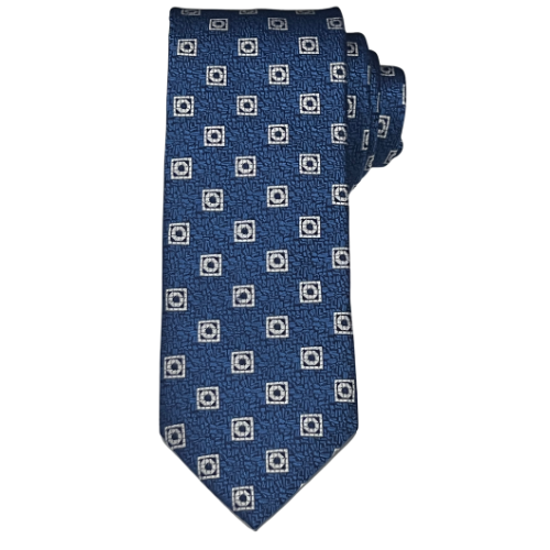 MENS NAVY & GOLD TIE