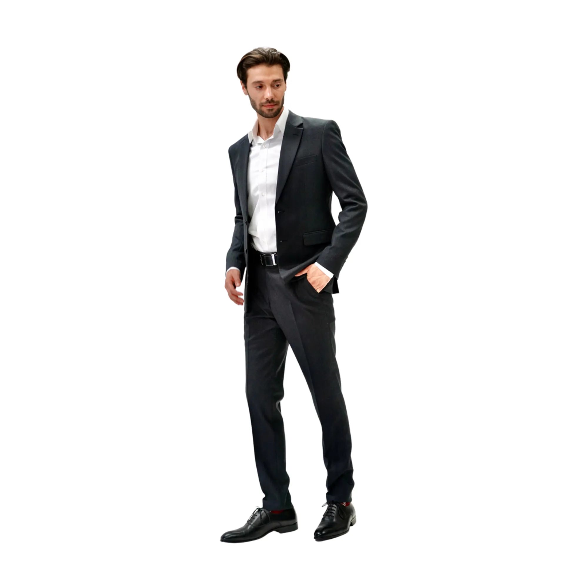 NAVY SLIM FIT SUIT TEENS