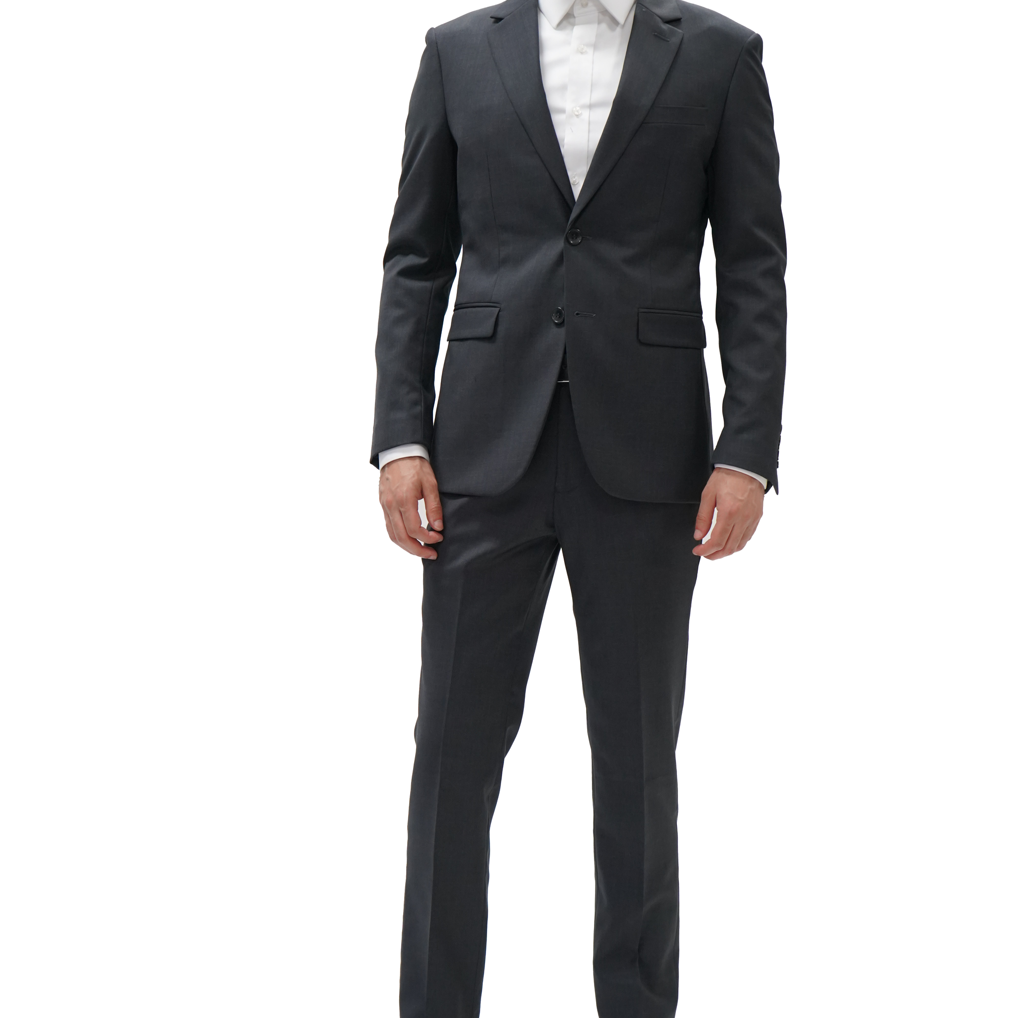 DARK GREY REGULAR FIT SUIT